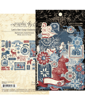 Graphic 45 Let's Get Cozy Ephemera Assortment (4502516) Graphic 45 Let's Get Cozy Ephemera Assortment (4502516)
