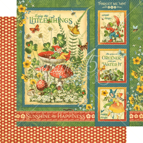Graphic 45 Little Things 12x12 Inch Collection Pack (4502527) Graphic 45 Little Things 12x12 Inch Collection Pack (4502527)