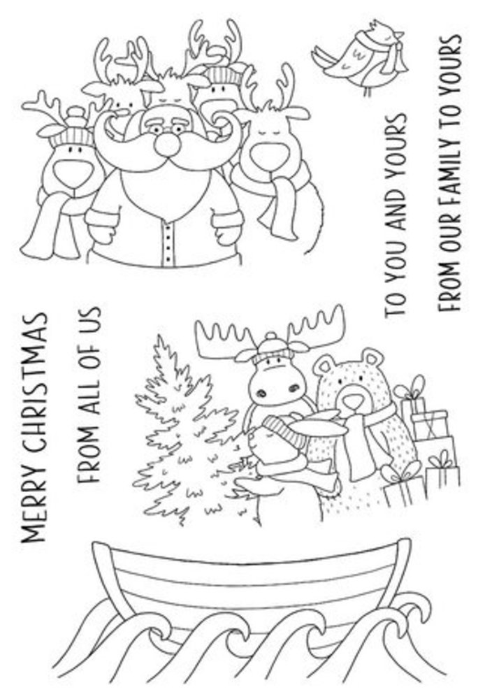 Jane's Doodles From All Of Us Clear Stamps (JD113) Jane's Doodles From All Of Us Clear Stamps (JD113)