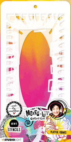 Studio Light Mixed-Up Collection Slimline Masking Stencil Playful Frames (ABM-MUC-MASK137) Studio Light Mixed-Up Collection Slimline Masking Stencil Playful Frames (ABM-MUC-MASK137)