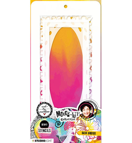 Studio Light Mixed-Up Collection Slimline Masking Stencil Basic Borders (ABM-MUC-MASK138) Studio Light Mixed-Up Collection Slimline Masking Stencil Basic Borders (ABM-MUC-MASK138)