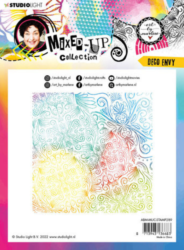 Studio Light Mixed-Up Collection Clear Stamp Deco Envy (ABM-MUC-STAMP289) Studio Light Mixed-Up Collection Clear Stamp Deco Envy (ABM-MUC-STAMP289)