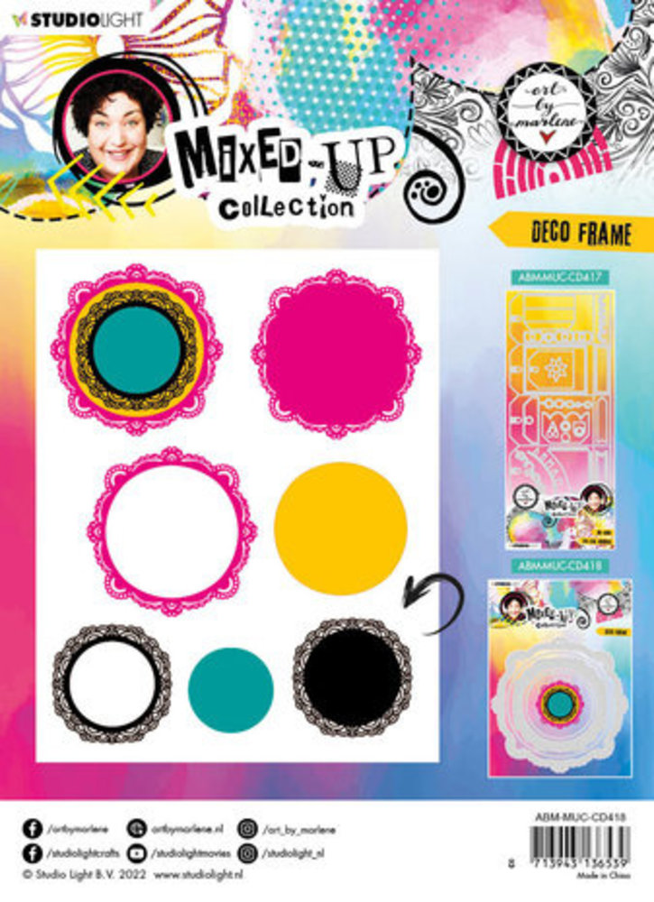 Studio Light Mixed-Up Collection Snijmal Deco Frame (ABM-MUC-CD418) Studio Light Mixed-Up Collection Snijmal Deco Frame (ABM-MUC-CD418)