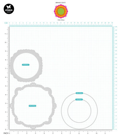 Studio Light Mixed-Up Collection Snijmal Deco Frame (ABM-MUC-CD418) Studio Light Mixed-Up Collection Snijmal Deco Frame (ABM-MUC-CD418)