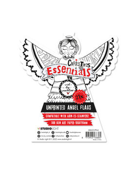 Studio Light Christmas Essentials Unprinted Angel Flags Guardian Angel (ABM-ES-PP64)* Studio Light Christmas Essentials Unprinted Angel Flags Guardian Angel (ABM-ES-PP64)*