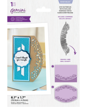 Gemini Ellipse Ditsy Butterflies Edge'ables Dies (GEM-MD-EDG-DBUTT) Gemini Ellipse Ditsy Butterflies Edge'ables Dies (GEM-MD-EDG-DBUTT)