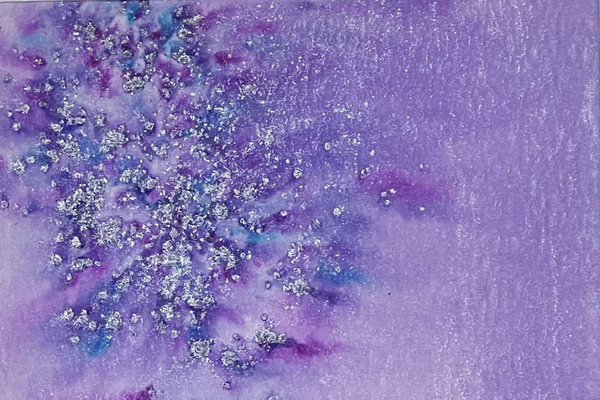 Lindy's Stamp Gang Sea Anenome Amethyst Magical Sifters (mag-sift-02)