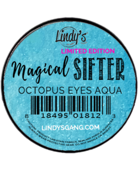 Lindy's Stamp Gang Octopus Eyes Aqua Magical Sifters (mag-sift-04) Lindy's Stamp Gang Octopus Eyes Aqua Magical Sifters (mag-sift-04)