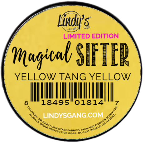 Lindy's Stamp Gang Yellow Tang Yellow Magical Sifters (mag-sift-06)