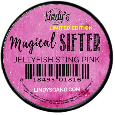 Lindy's Stamp Gang Jellyfish Sting Pink Magical Sifters (mag-sift-08) Lindy's Stamp Gang Jellyfish Sting Pink Magical Sifters (mag-sift-08)