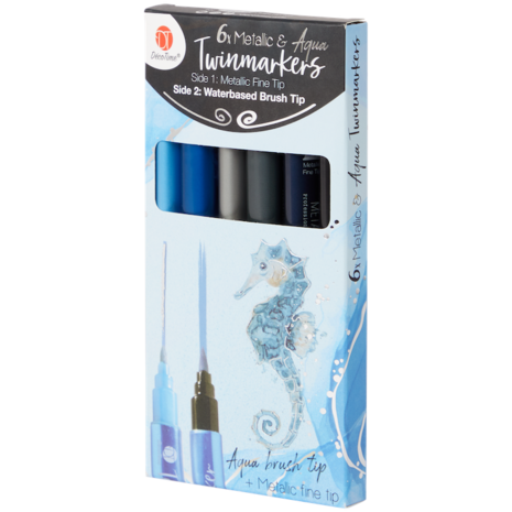 DécoTime 6 Twinmarkers Blue (3005109)