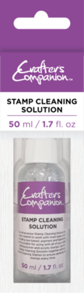 Crafter's Companion Stamp Cleaning Solution 50ml (CC-TOOL-STCLSO) Crafter's Companion Stamp Cleaning Solution 50ml (CC-TOOL-STCLSO)