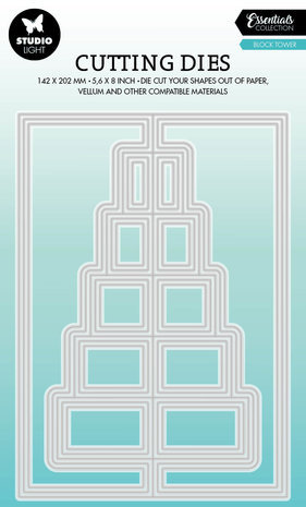 Studio Light Essentials Snijmal Block Tower (SL-ES-CD383) Studio Light Essentials Snijmal Block Tower (SL-ES-CD383)