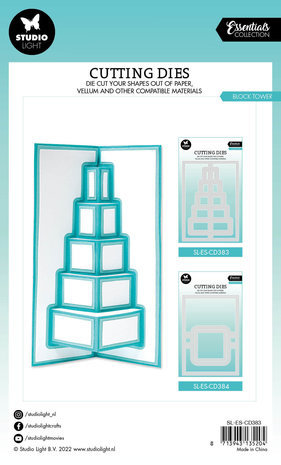 Studio Light Essentials Snijmal Block Tower (SL-ES-CD383) Studio Light Essentials Snijmal Block Tower (SL-ES-CD383)