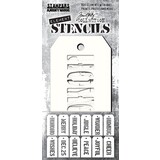 Stampers Anonymous Tim Holtz Christmas Element Stencils (THEST003)