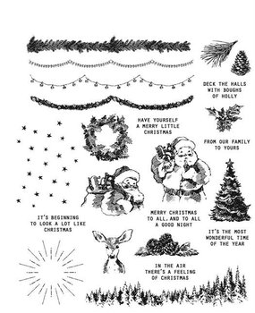 Stampers Anonymous Cling Stamps Darling Christmas (CMS457) Stampers Anonymous Cling Stamps Darling Christmas (CMS457)