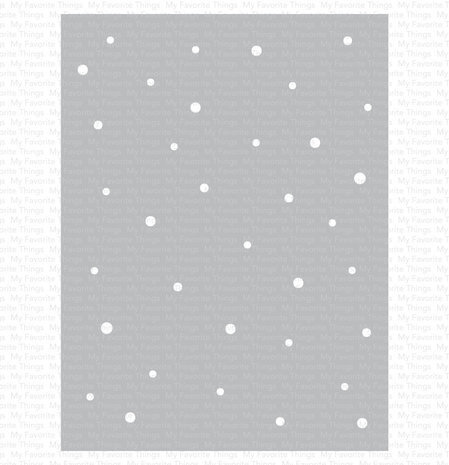 My Favorite Things First Snowfall Stencil (ST-175) My Favorite Things First Snowfall Stencil (ST-175)