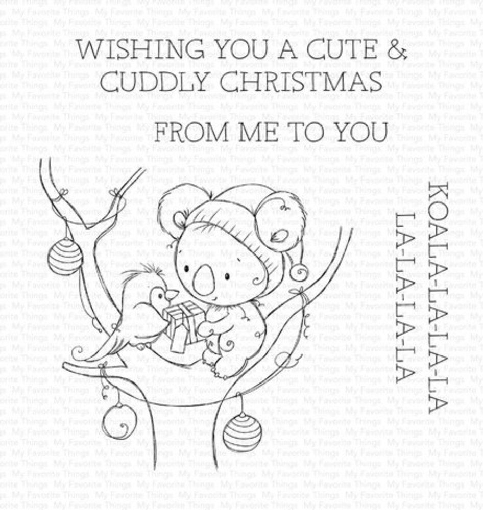 My Favorite Things Cute & Cuddly Christmas Clear Stamps (RAM-042)