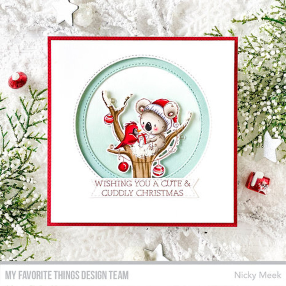 My Favorite Things Cute & Cuddly Christmas Clear Stamps (RAM-042)