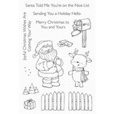 My Favorite Things Holiday Hello Clear Stamps (SY-52)