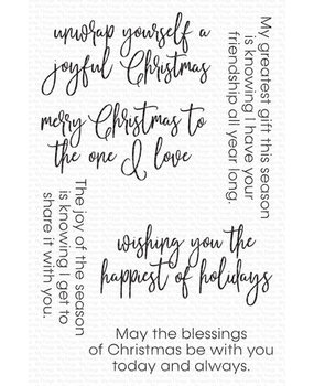 My Favorite Things Inside & Out Christmas Greetings Clear Stamps (CS-724) My Favorite Things Inside & Out Christmas Greetings Clear Stamps (CS-724)
