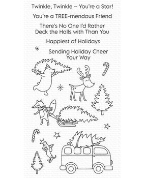 My Favorite Things Tree-mendous Friends Clear Stamps (CS-725) My Favorite Things Tree-mendous Friends Clear Stamps (CS-725)