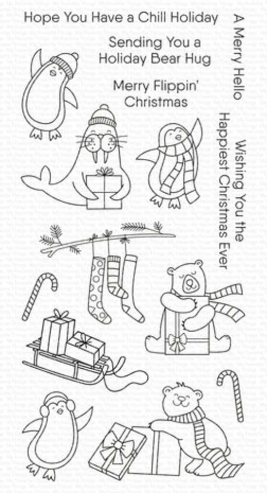 My Favorite Things Chill Holiday Clear Stamps (CS-726) My Favorite Things Chill Holiday Clear Stamps (CS-726)