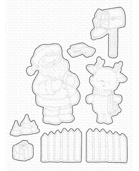 My Favorite Things Die-namics Holiday Hello (MFT-2403)