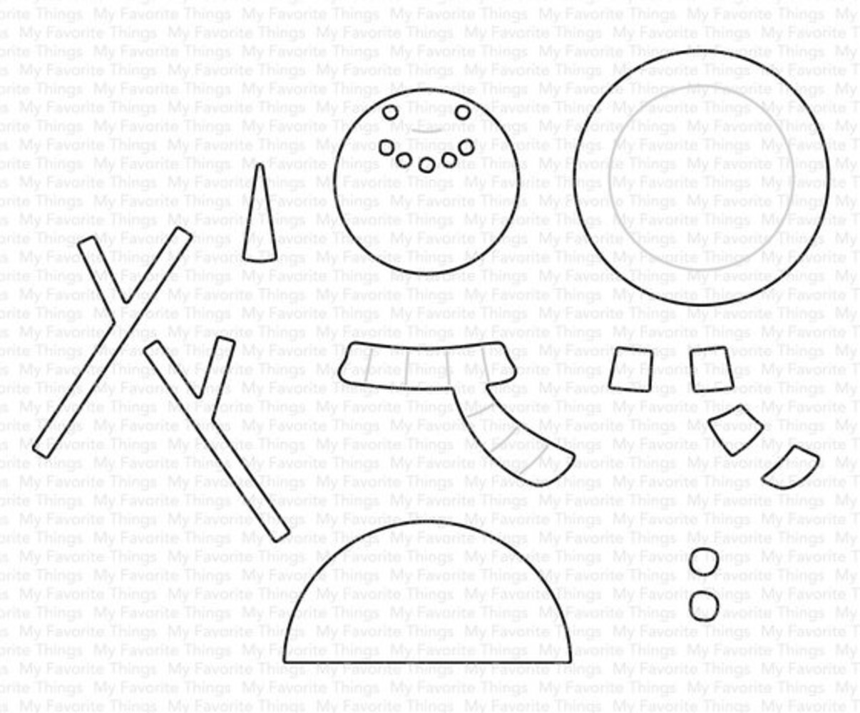 My Favorite Things Die-namics Snow Buddy (MFT-2407)