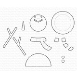 My Favorite Things Die-namics Snow Buddy (MFT-2407)