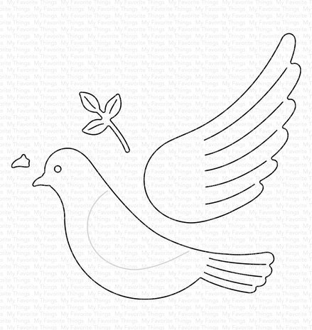 My Favorite Things Die-namics Peaceful Dove (MFT-2412) My Favorite Things Die-namics Peaceful Dove (MFT-2412)