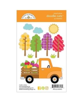 Doodlebug Design Inc. So Thankful Doodle Cuts (7813)