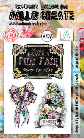 AALL and Create Clear Stamp Set A6 Magic Of the Fair (AALL-TP-829) AALL and Create Clear Stamp Set A6 Magic Of the Fair (AALL-TP-829)
