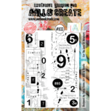 AALL and Create Clear Stamp Set A6 For the Love of Numbers (AALL-TP-833)