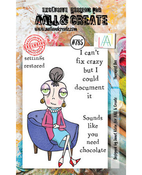 AALL and Create Clear Stamp Set A7 Therapist Dee (AALL-TP-785)