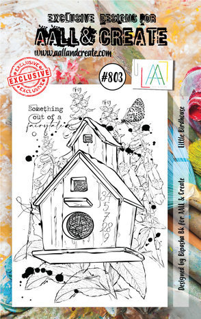 AALL and Create Clear Stamp Set A7 Little Birdhouse (AALL-TP-803) AALL and Create Clear Stamp Set A7 Little Birdhouse (AALL-TP-803)