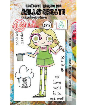 AALL and Create Clear Stamp Set A7 Stir It Up (AALL-TP-818)