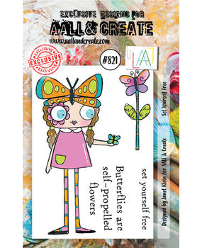 AALL and Create Clear Stamp Set A7 Set Yourself Free (AALL-TP-821) AALL and Create Clear Stamp Set A7 Set Yourself Free (AALL-TP-821)