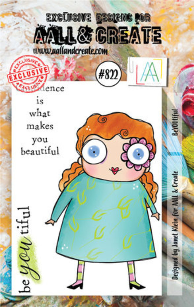 AALL and Create Clear Stamp Set A7 BeYOUtiful (AALL-TP-822) AALL and Create Clear Stamp Set A7 BeYOUtiful (AALL-TP-822)