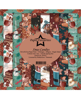 Paper Favourites Xmas Candies 12x12 Inch Paper Pack (PF422) Paper Favourites Xmas Candies 12x12 Inch Paper Pack (PF422)