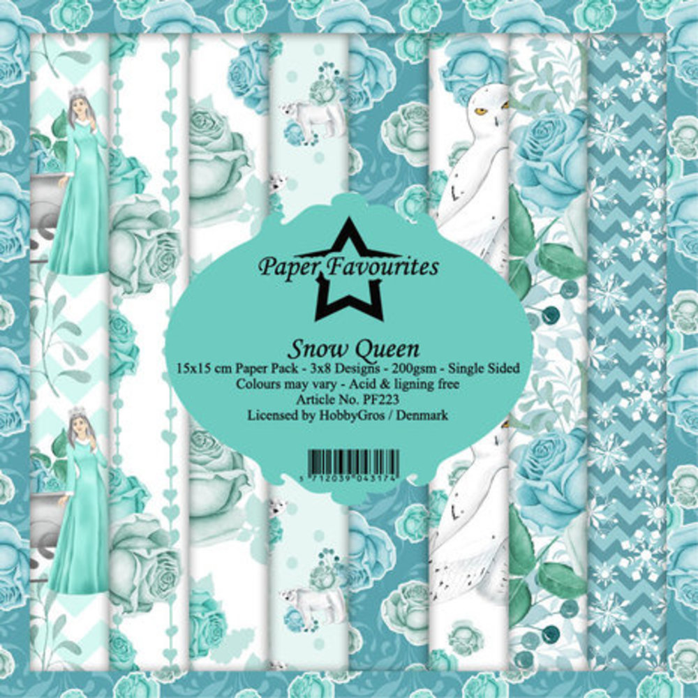 Paper Favourites Snow Queen 6x6 Inch Paper Pack (PF223)