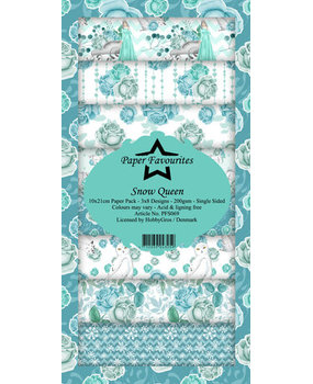 Paper Favourites Snow Queen Slimline Paper Pack (PFS069)* Paper Favourites Snow Queen Slimline Paper Pack (PFS069)*