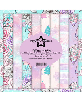Paper Favourites Winter Wishes 12x12 Inch Paper Pack (PF424)* Paper Favourites Winter Wishes 12x12 Inch Paper Pack (PF424)*