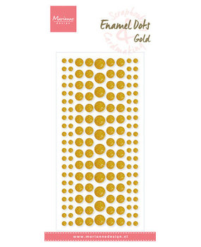 Marianne Design Enamel Dots Gold Glitter (PL4523) Marianne Design Enamel Dots Gold Glitter (PL4523)