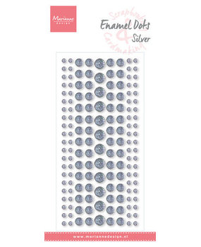 Marianne Design Enamel Dots Silver Glitter (PL4524) Marianne Design Enamel Dots Silver Glitter (PL4524)