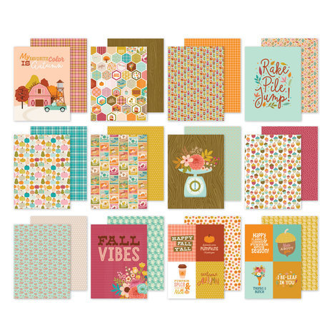 Simple Stories Harvest Market 6x8 Inch Paper Pad (18714) Simple Stories Harvest Market 6x8 Inch Paper Pad (18714)