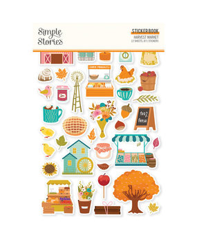 Simple Stories Harvest Market Sticker Book (18719) Simple Stories Harvest Market Sticker Book (18719)