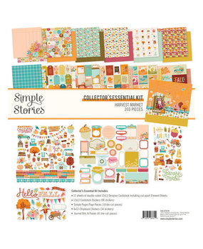 Simple Stories Harvest Market 12x12 Inch Collector's Essential Kit (18728)