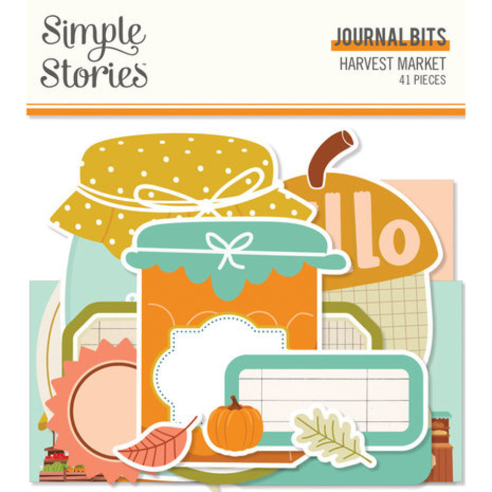 Simple Stories Harvest Market 12x12 Inch Collector's Essential Kit (18728)