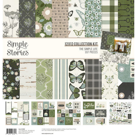 Simple Stories The Simple Life 12x12 Inch Collection Kit (18800) Simple Stories The Simple Life 12x12 Inch Collection Kit (18800)